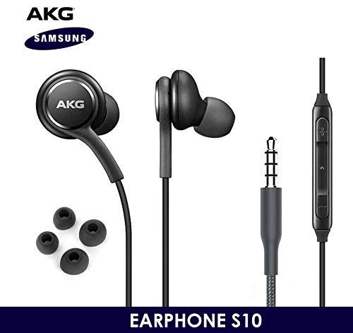 OEM ElloGear Earbuds Stereo Headphones for Samsung Galaxy S10 S10e Plus Cable