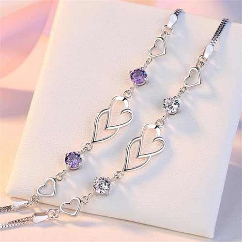 big+spring+sales, prime+deals+today+clearance 925 Sterling Silver Bracelet Simple Adjustable Bangle Bracelets Wedding Jewelry for Brides Mother's Day gifts for her Mothers day Wedding Anniversary2