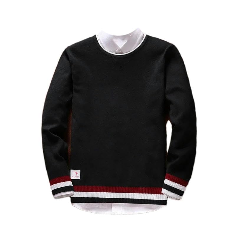 Pull en tricot coréen pour homme idéal pour un look élégant en automne