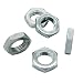 Produktbild Sechskantmutter R 1/4" Zoll Innengewinde Eisen verzinkt 5 Stück Schlüsselweite SW 19 mm Stärke 5mm flach Feingewinde Gewindemutter