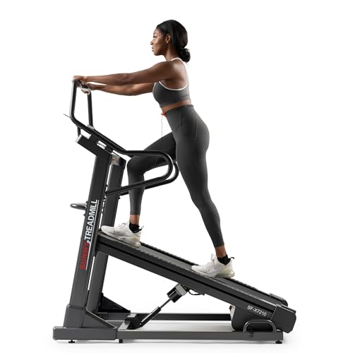 Sunny Health & Fitness Premium Incline Decline Treadmill, 45% Auto Incline, Touchscreen, Wi-Fi Smart TV Connectivity, 10 MPH, 18 Programs with Free SunnyFit App – SF-X7210 - Image 4