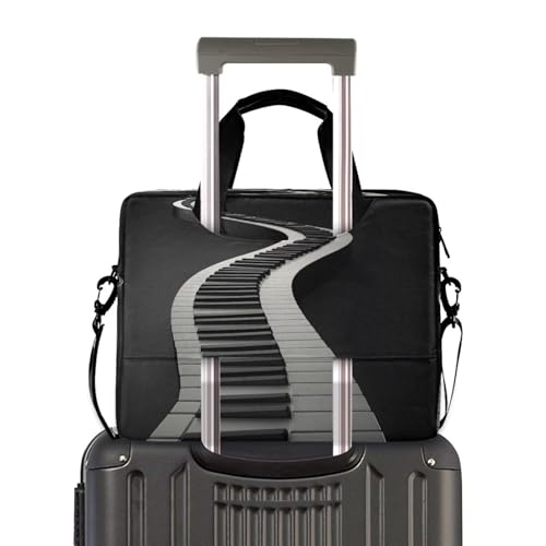 Maletín para portátil con diseño Piano Abstracto miniatura 3