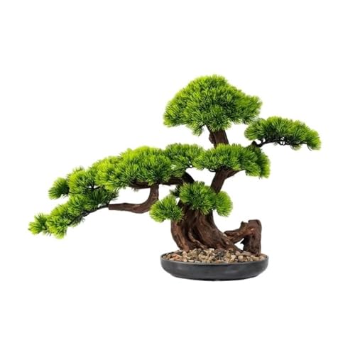 Bonsái artificial de escritorio y plantas artificiales decorativas para interior 2