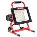 Produktbild LED Baustrahler 100W, HYCHIKA LED Strahler 12000 LM 6500K, 2 Modes Adjustable Brightness, 360° Degree Rotation Wasserdichtes IP65 Arbeitsleuchter Drehbar, 3 m Kabel mit Stecker für Werkstatt Baustelle
