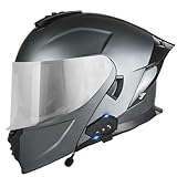 Casque Bluetooth étanche et multifonctionnel : ce casque moto modulable est équipé d’une puce Bluetooth 5.3 intégrée et est compatible avec la plupart des téléphones portables et systèmes de navigation moto compatibles Bluetooth. Il offre un son stéréo puissant et une fonction de réduction du bruit, améliorant ainsi la sécurité à moto.