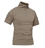 military hemdjacke damen Tactical Combat T-Shirt mit Klettflächen