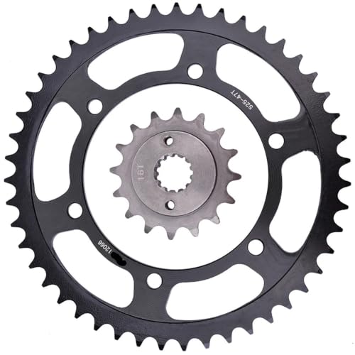 Pignon avant arrière moto XL600V XL700V Transalp kit couronne 16T 47T