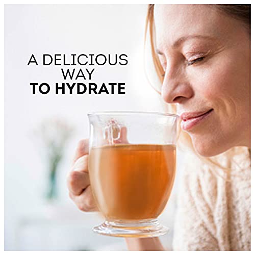 Lipton Tea Sachets For A Refreshing Cup Of Flavored Tea Turmeric Ginger + Vitamin C Finely Ground Herbal Tea With Probiotics .42 Oz 12 Servings, Pack Of 9 #TOP2