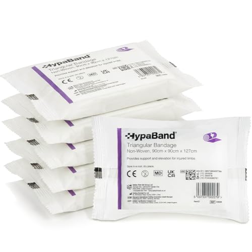 Safety First Aid Group HypaBand Triangular Bandage - Non Woven (Pack of 6)