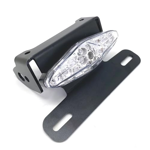 Support de plaque Suzuki DRZ 400 pour des sorties enduro avec un garde-boue arrière épuré.