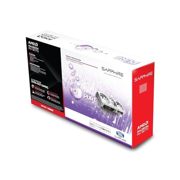 Sapphire Pure AMD Radeon™ RX 9070 Gaming OC 16GB Dual HDMI/Dual DP - Image 3