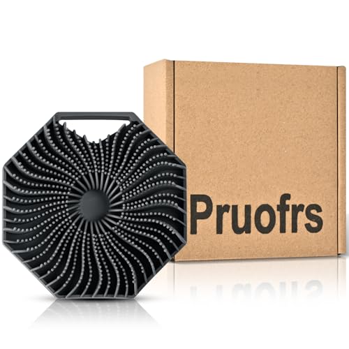 Silicone Body Scrubber Loofah - Gentle Bath Brush for Shower, Durable & Sensitive Skin-Friendly, Suitable for All Skin Types, Essential for Men & Women, Gary
