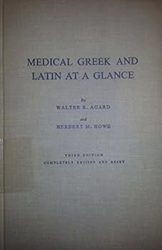 Hardcover Medical Greek and Latin at a Glance Book
