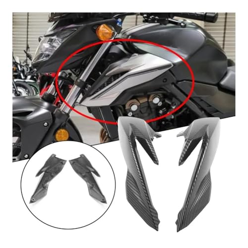 Aileron latérale carénage carbone CB500F réservoir écope supérieure - 2
