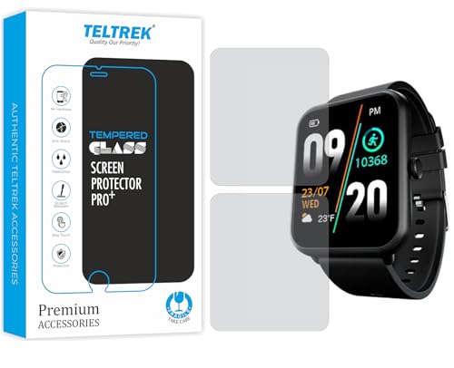 Image of Screen Protector Compatible With Fire Boltt Ninja Call Pro Plus Smartwatch, Full Hydrogel TPU Screen Guard not a Tempered Glass (Pack of 2)