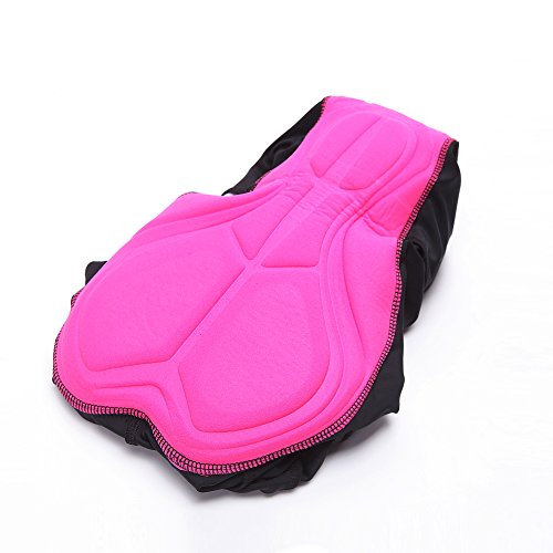 image for beroy Women 3D Padded Cycling Pants with Adjust Drawstring,Ladies Comp