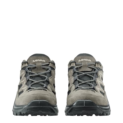 LOWA SIRKOS EVO GTX LO Sportschuhe Herren Wanderschuh Braun Freizeit, Schuhgröße:EUR 46 | UK 11