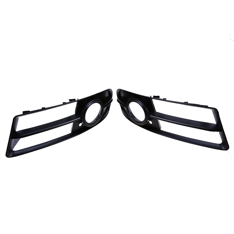 Grille antibrouillard Audi A4 B7 S-Line en finition noire mate - 6
