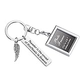 Gzrlyf Horse Memorial Keychain Picture Frame Keychain Horse Sympathy Gifts Thunder is the Sound of...