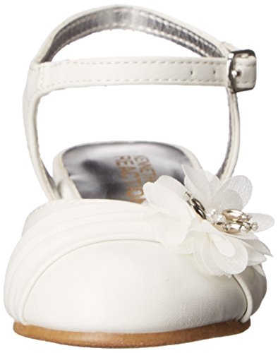 Kenneth Cole Reaction Belle Flower-T Dress Shoe (Toddler/Little Kid), White, 10 M US Toddler2
