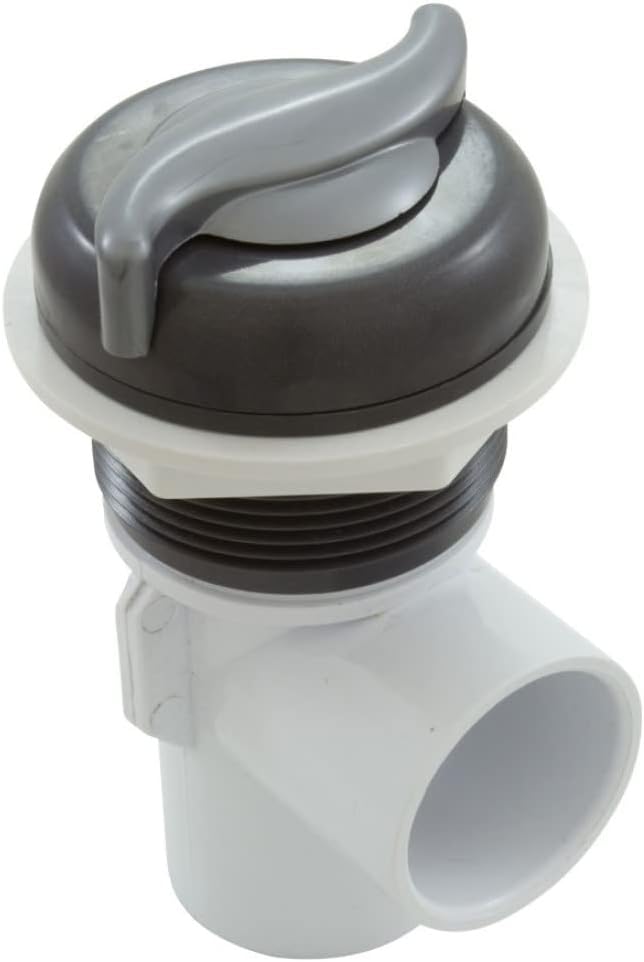 Custom Molded 25031-107-000 Diverter Valve 2-1/16" Hs 1"S S-Handle Gray/Silver