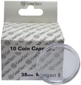Capsules for Large Dollars, box of 10 (38mm)