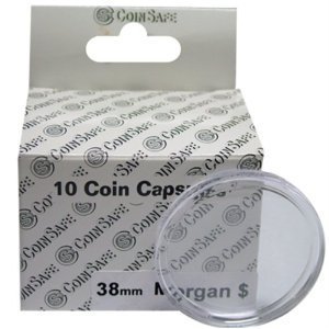 Capsules for Large Dollars, box of 10 (38mm)