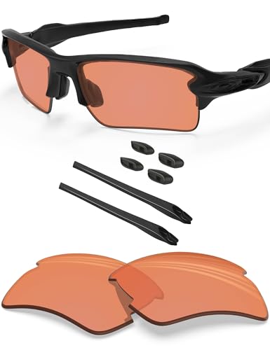 Image of BLAZERBUCK Anti Salt Replacement Lenses & Sock Kit for Oakley Flak 2.0 XL OO9188 Sunglasses
