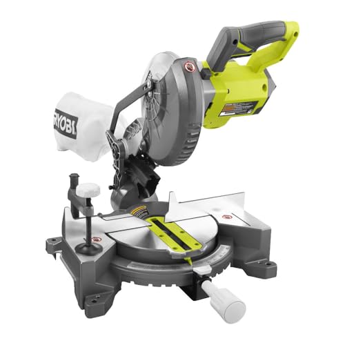 RYOBI - Scie à Onglets (Radiale) 18V ONE+, Ø190mm, Alésage 16mm, Capacité Coupe...