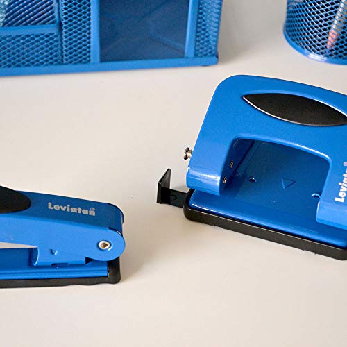 LEVIATAN - Set da scrivania, in metallo, 37 x 30,5...