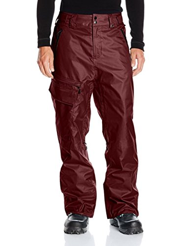  Neff Pantalone da Sci Daily 2 Pants Rosso Scuro L
