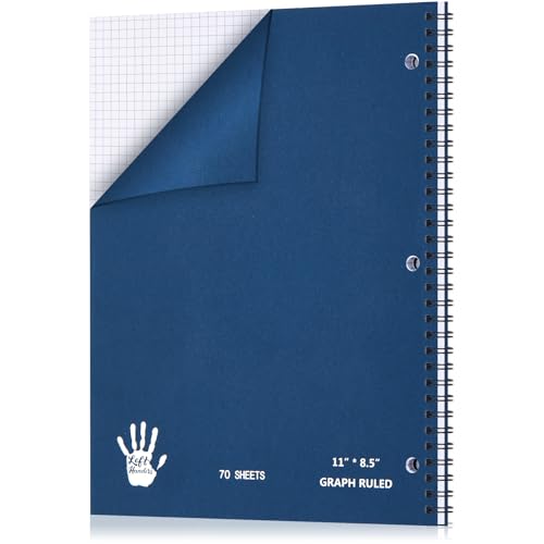 Fin de l'encre qui bave avec ce carnet pour gaucher quadrillé bleu Henoyso