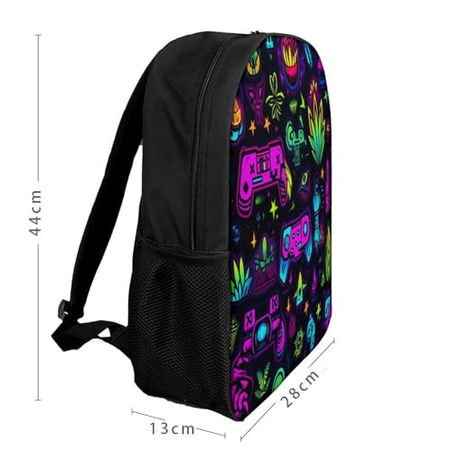 Sac à dos d'école pour garçons robuste pour ranger facilement tous les grands cahiers 43cm - 2