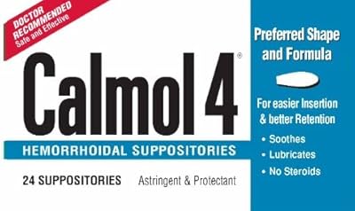 CALMOL 4 SUPPOSITORIES 24EA RESICAL by Choice One