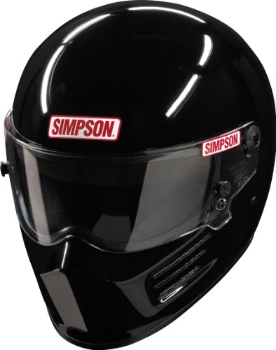 Simpson Bandit Helmet SA2015 Large, Gloss Black