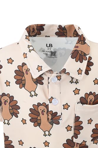 Image of Unique Baby Moisture Wicking Kids Polo Shirts for Toddler Boys Polo Shirt