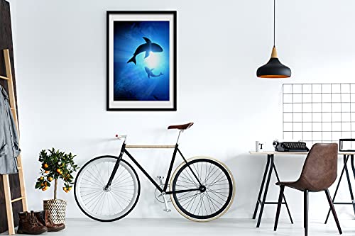 Photo affiche moderne de requins pour décoration murale - 2