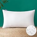 MIULEE 12x20 Inch Outdoor Pillow Insert Waterproof Decorative Throw Pillow Insert, Rectangle Lumbar Garden Pillow Form for Patio Sofa Couch
