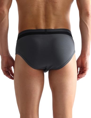 Image of U.S. Polo ASSN. Mens OET07 Dual Tone Cotton Stretch Underwear Briefs - Pack of 3