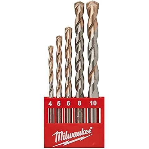 Milwaukee 5 Piece Concrete Drill Bit Set Cover