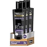 champu pelo platinado mercadona Protege tu cabello TRESemmé, Champú (Cabello rubio y platino) - 3 de 250 ml (Total 750 ml)