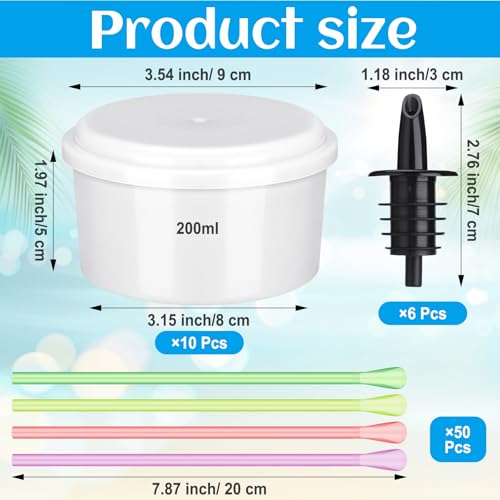 Set de moldes para hielo raspado Reallnaive 10 piezas miniatura 2