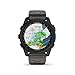 Garmin D2™ Mach 2 – 51 mm, Premium Aviator Smartwatch with GPS, Advanced Flight Maps, LED Flashlight, Built-in Microphone/Speaker for Calls and Texts, Carbon Gray DLC Titanium with Titanium Bracelet