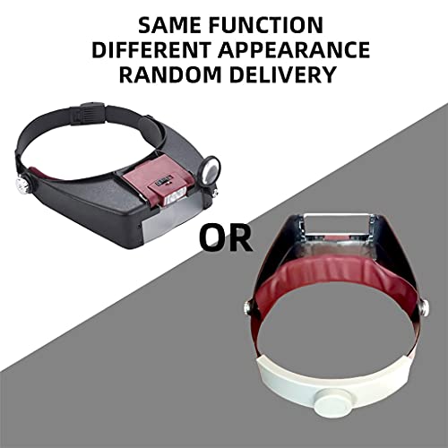 Lupas para mantenimiento de relojes con iluminación LED regulable y manos libres 6