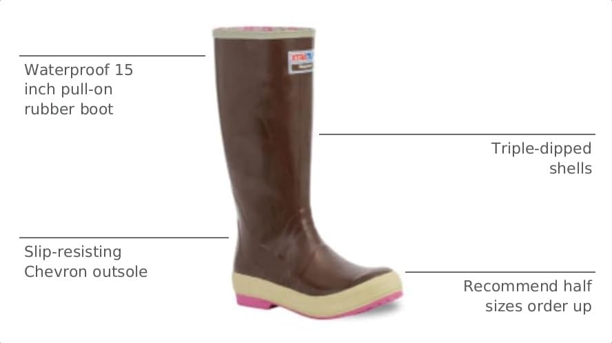 Image of Xtratuf Women's 15 Inch Salmon Sisters Legacy Boot