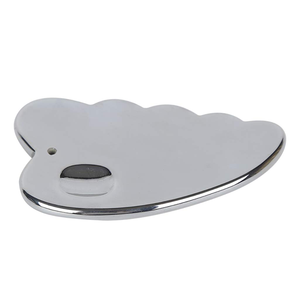 RODEREK Terahertz Stone Guasha - Masajeador de raspado, belleza facial, terapia física corporal, alivia la fatiga, herramienta magnética Gua sha para antiarrugas Tera Hertz Guasha