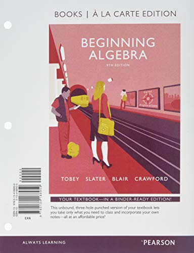 Beginning Algebra 0134188950 Book Cover