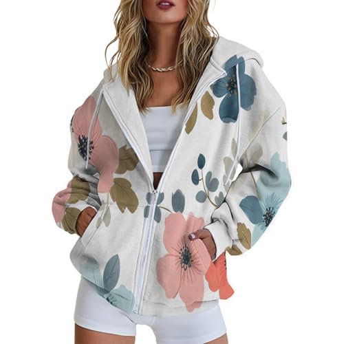 MARSVOVO Trendy Comfy Hoodies for Women Classic Casual Loose Fit