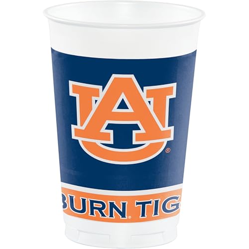 Trendware Auburn University 20 oz. Plastic Cups, 24 Count