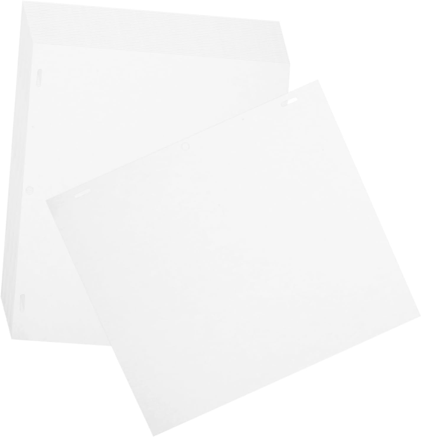 LIOOBO 200pcs Animation Locating Paper Blank Animation Drawing Paper for Artists Translucent Tracing for Sketching and Art Projects Convenient Three-Hole Design for Easy Storage and Use